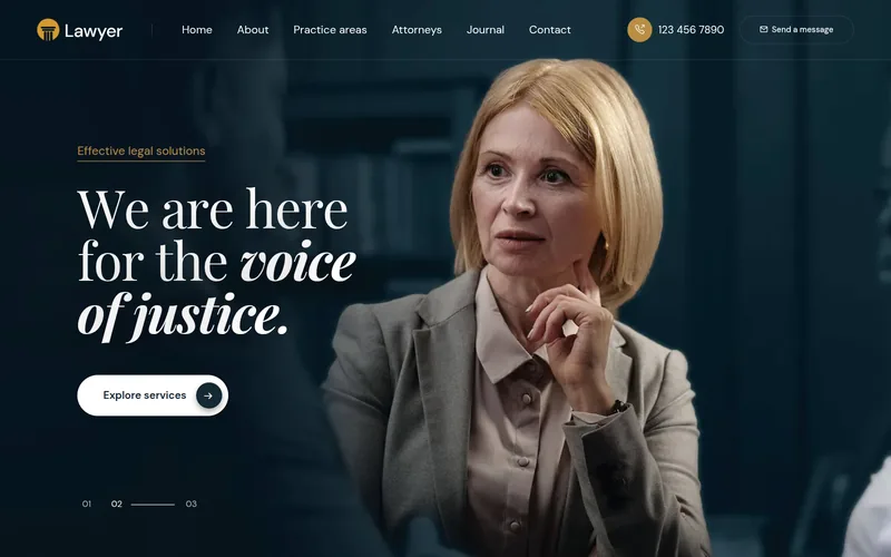 Lawyer — lauaarvuti vaade