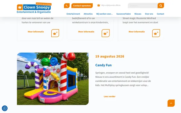 Vananenud CMS-ilt kaasaegsele WordPressile — Clownsnoepy — ekraan 3