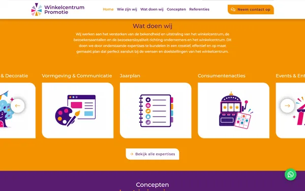 WinkelcentrumPromotie — ekraan 1